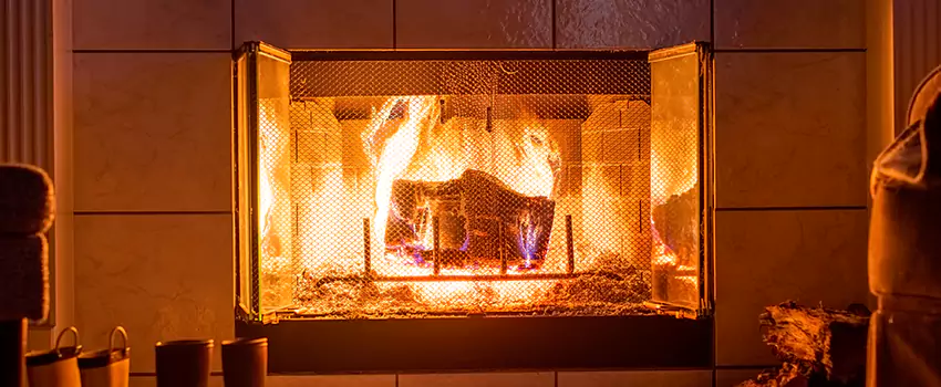 Mendota Hearth Landscape Fireplace Installation in Vincent, California