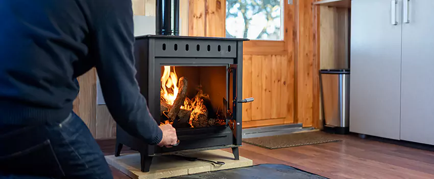 Open Hearth Wood Fireplace Installation in Vincent, CA
