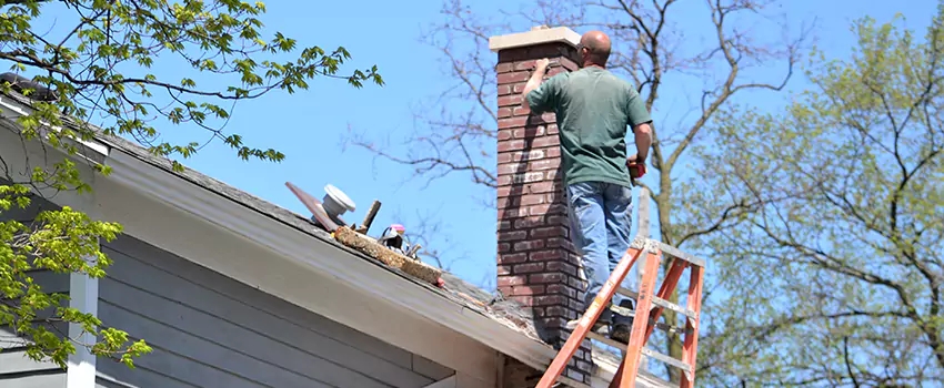 Vinyl and PVC Chimney Flashing Installation in Vincent, CA