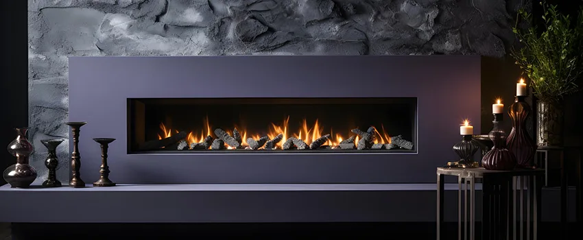 Ember Bed for Ventless Gas Fireplace in Vincent, CA